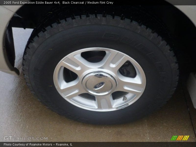 Black Clearcoat / Medium Flint Grey 2005 Ford Expedition Eddie Bauer 4x4