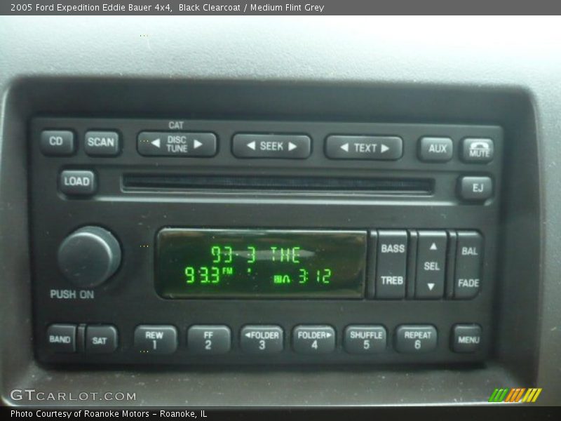 Black Clearcoat / Medium Flint Grey 2005 Ford Expedition Eddie Bauer 4x4