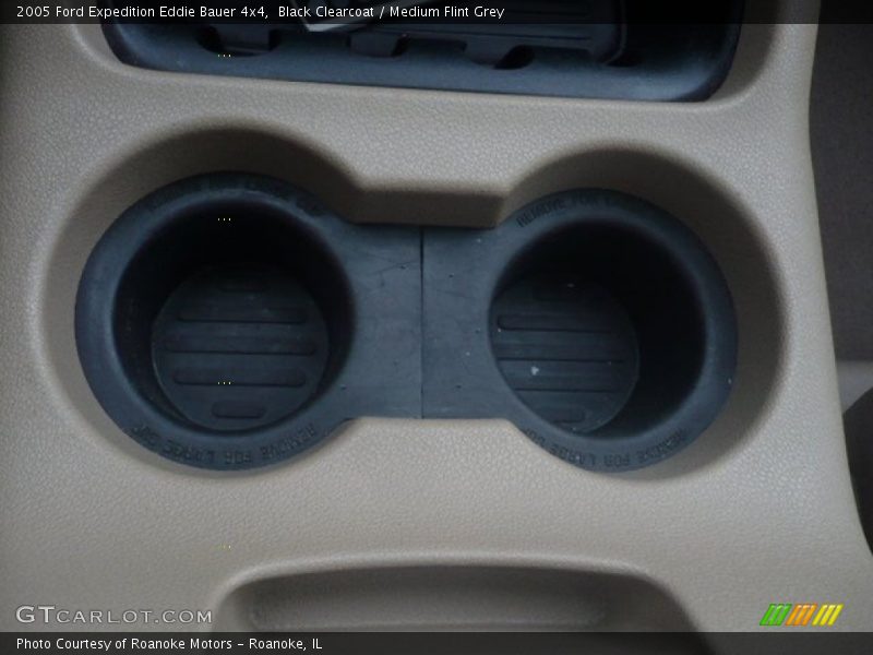Black Clearcoat / Medium Flint Grey 2005 Ford Expedition Eddie Bauer 4x4