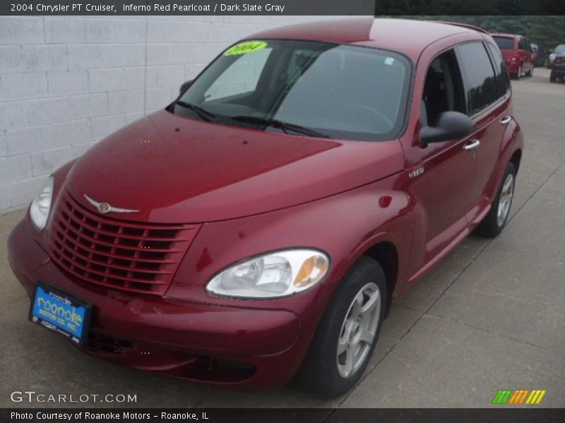 Inferno Red Pearlcoat / Dark Slate Gray 2004 Chrysler PT Cruiser