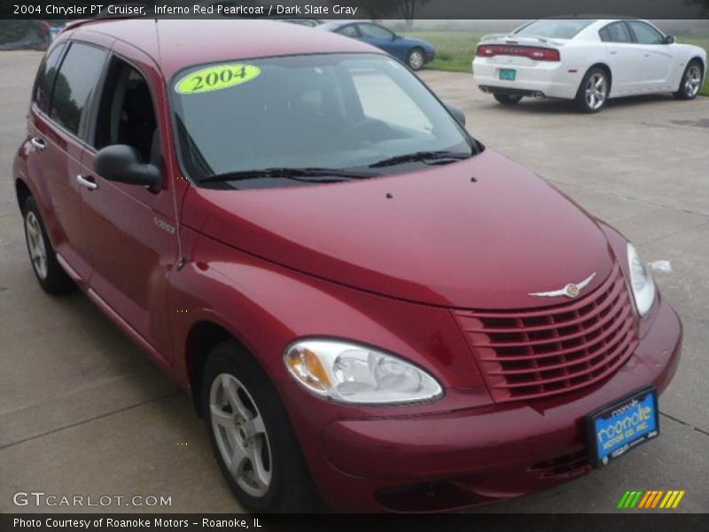 Inferno Red Pearlcoat / Dark Slate Gray 2004 Chrysler PT Cruiser