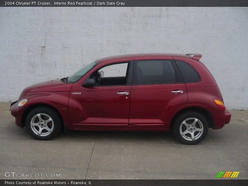 Inferno Red Pearlcoat / Dark Slate Gray 2004 Chrysler PT Cruiser