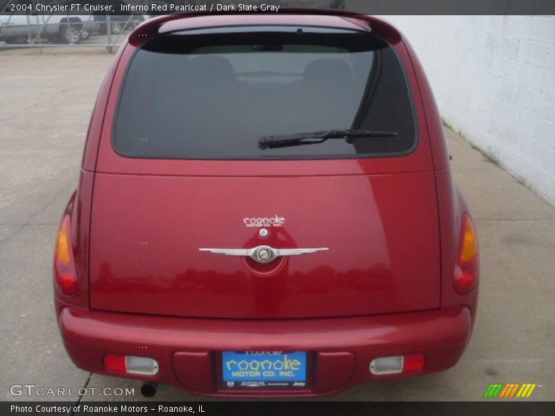 Inferno Red Pearlcoat / Dark Slate Gray 2004 Chrysler PT Cruiser