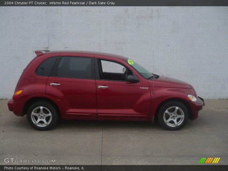 Inferno Red Pearlcoat / Dark Slate Gray 2004 Chrysler PT Cruiser