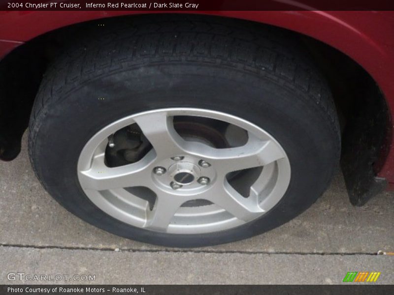 Inferno Red Pearlcoat / Dark Slate Gray 2004 Chrysler PT Cruiser