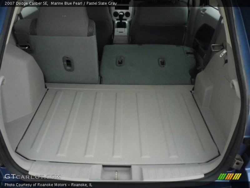 Marine Blue Pearl / Pastel Slate Gray 2007 Dodge Caliber SE