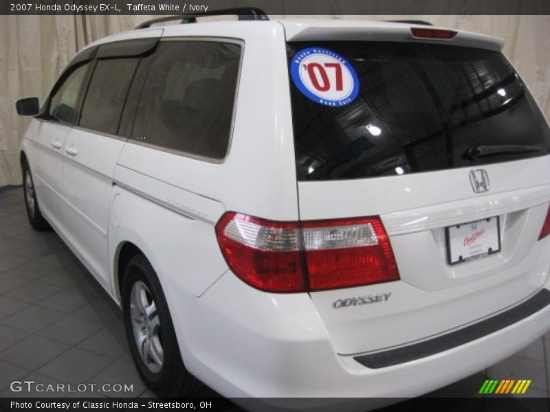Taffeta White / Ivory 2007 Honda Odyssey EX-L