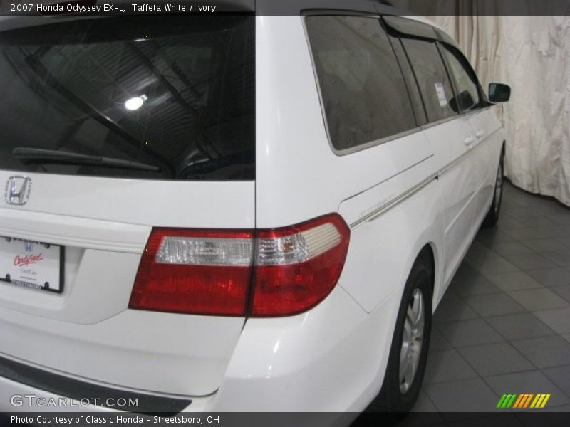 Taffeta White / Ivory 2007 Honda Odyssey EX-L