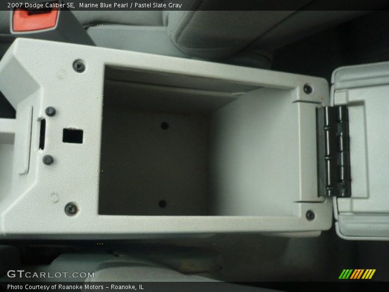 Marine Blue Pearl / Pastel Slate Gray 2007 Dodge Caliber SE