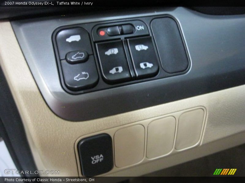 Taffeta White / Ivory 2007 Honda Odyssey EX-L