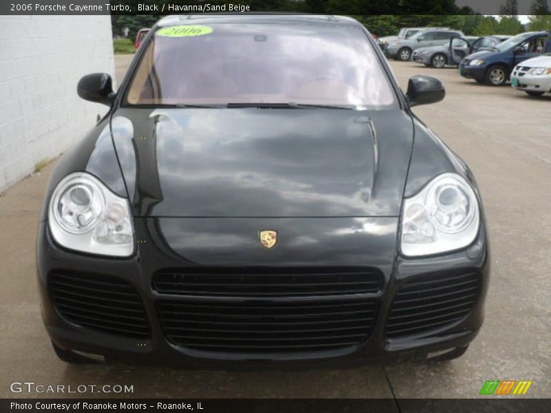 Black / Havanna/Sand Beige 2006 Porsche Cayenne Turbo