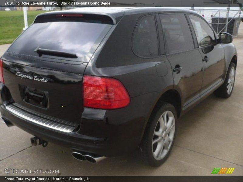 Black / Havanna/Sand Beige 2006 Porsche Cayenne Turbo