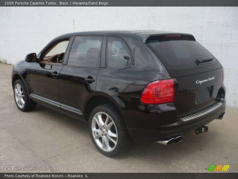Black / Havanna/Sand Beige 2006 Porsche Cayenne Turbo
