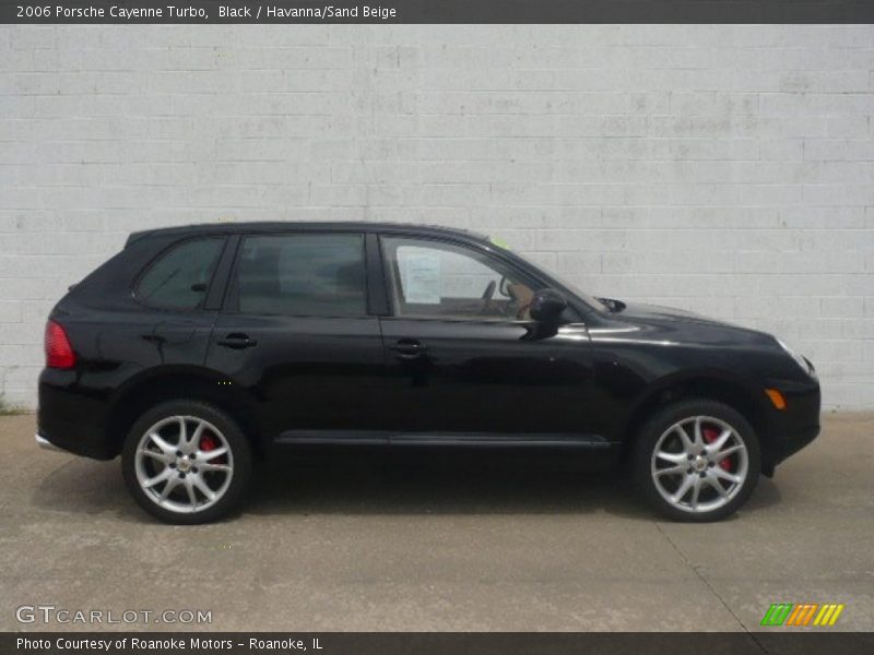 Black / Havanna/Sand Beige 2006 Porsche Cayenne Turbo