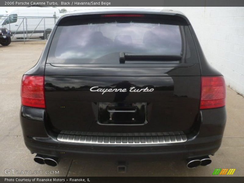 Black / Havanna/Sand Beige 2006 Porsche Cayenne Turbo