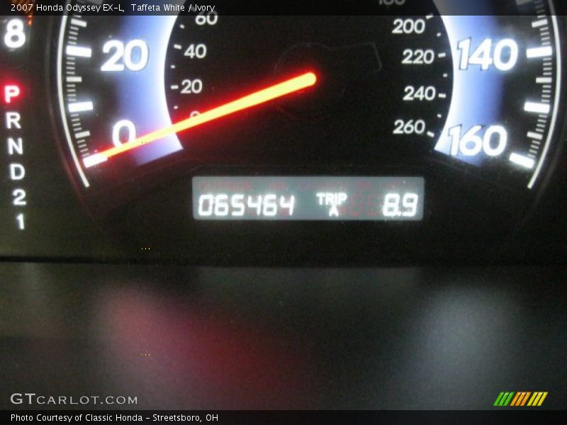 Taffeta White / Ivory 2007 Honda Odyssey EX-L