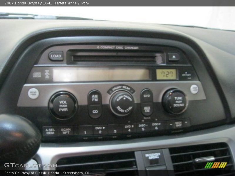 Taffeta White / Ivory 2007 Honda Odyssey EX-L