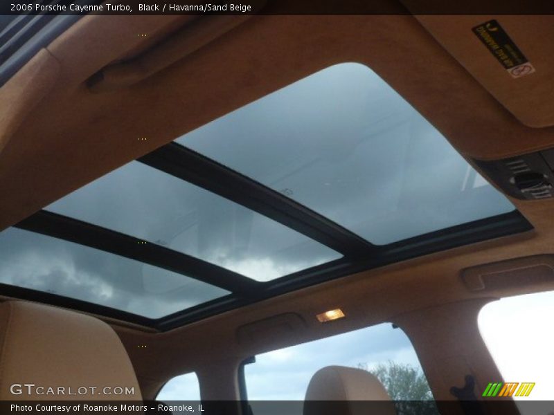 Black / Havanna/Sand Beige 2006 Porsche Cayenne Turbo