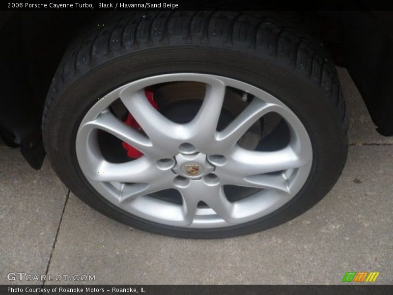 Black / Havanna/Sand Beige 2006 Porsche Cayenne Turbo