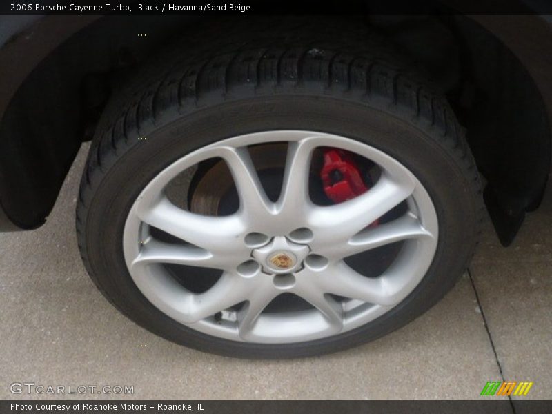 Black / Havanna/Sand Beige 2006 Porsche Cayenne Turbo