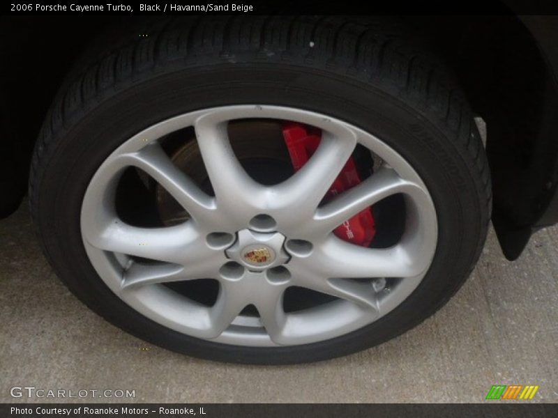 Black / Havanna/Sand Beige 2006 Porsche Cayenne Turbo