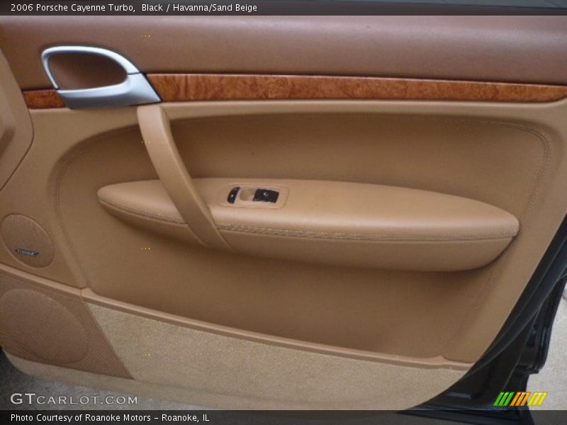 Black / Havanna/Sand Beige 2006 Porsche Cayenne Turbo