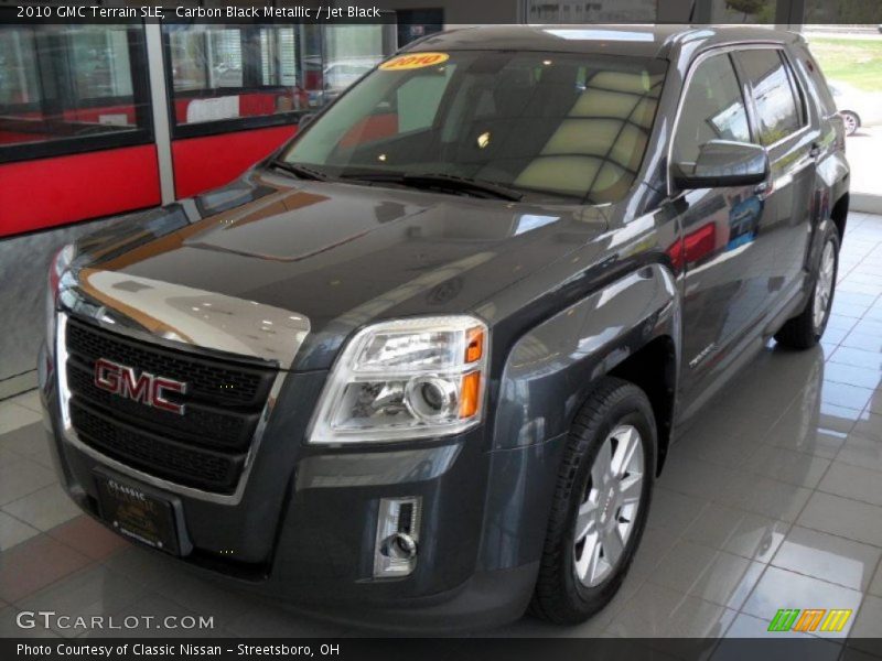 Carbon Black Metallic / Jet Black 2010 GMC Terrain SLE