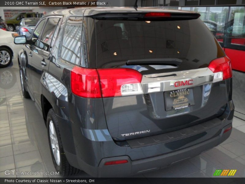 Carbon Black Metallic / Jet Black 2010 GMC Terrain SLE