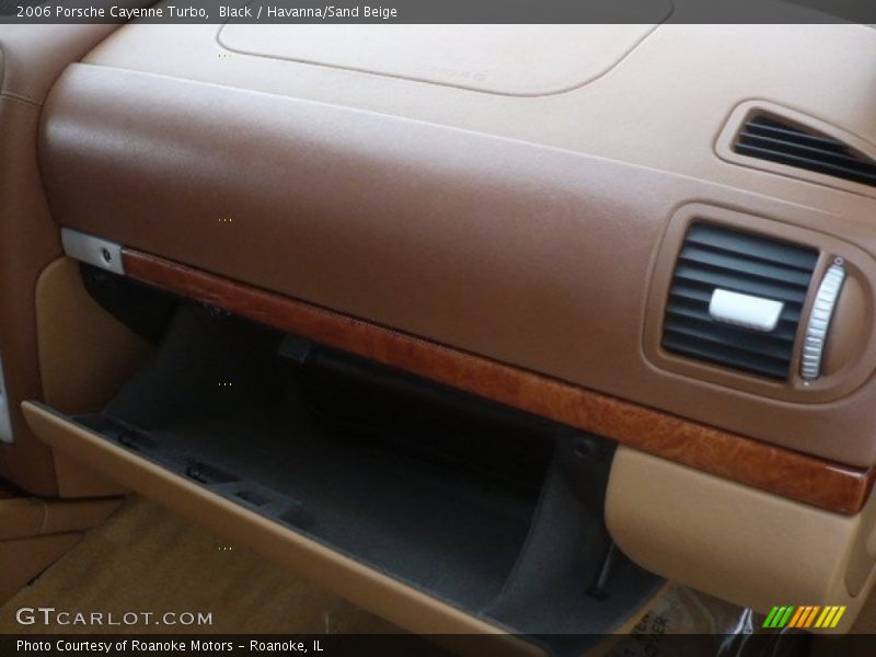 Black / Havanna/Sand Beige 2006 Porsche Cayenne Turbo
