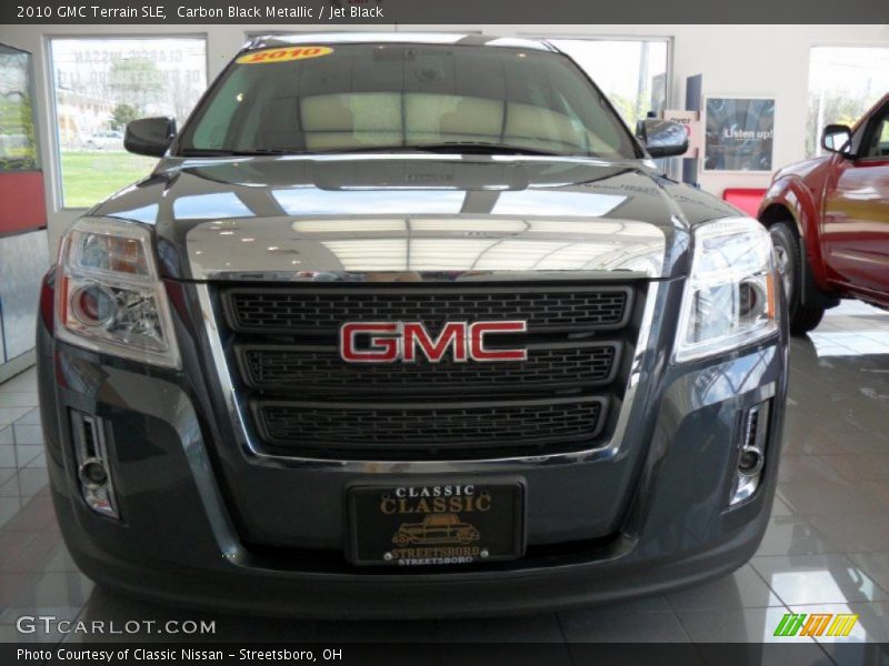 Carbon Black Metallic / Jet Black 2010 GMC Terrain SLE