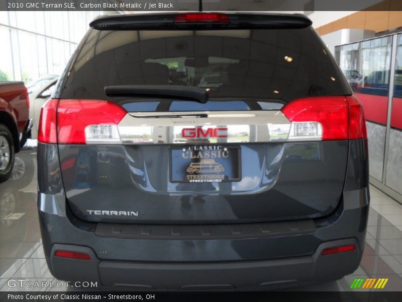Carbon Black Metallic / Jet Black 2010 GMC Terrain SLE