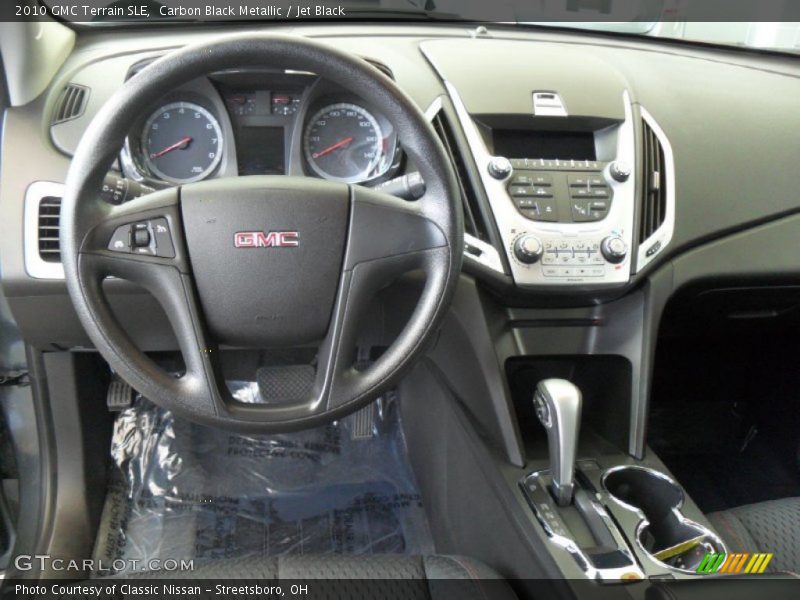 Carbon Black Metallic / Jet Black 2010 GMC Terrain SLE