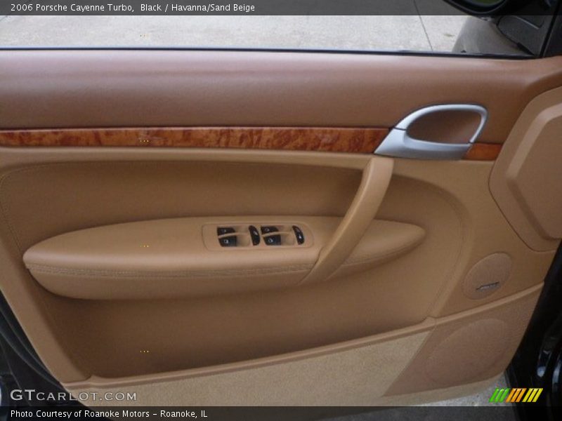Black / Havanna/Sand Beige 2006 Porsche Cayenne Turbo