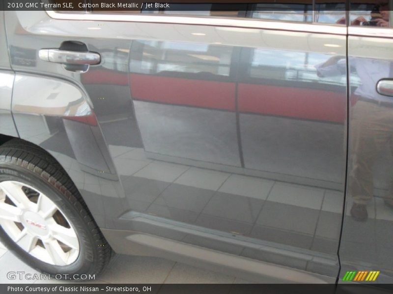 Carbon Black Metallic / Jet Black 2010 GMC Terrain SLE