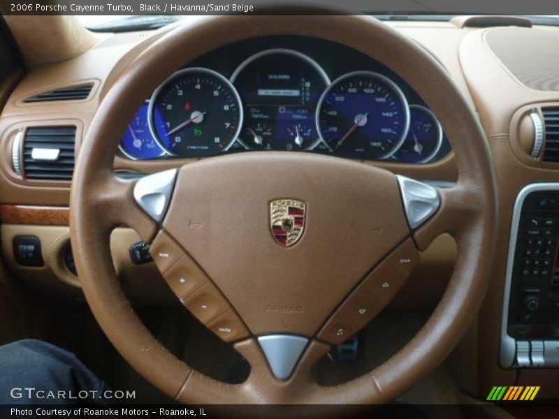Black / Havanna/Sand Beige 2006 Porsche Cayenne Turbo