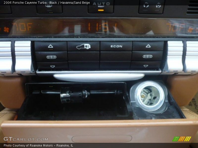Black / Havanna/Sand Beige 2006 Porsche Cayenne Turbo