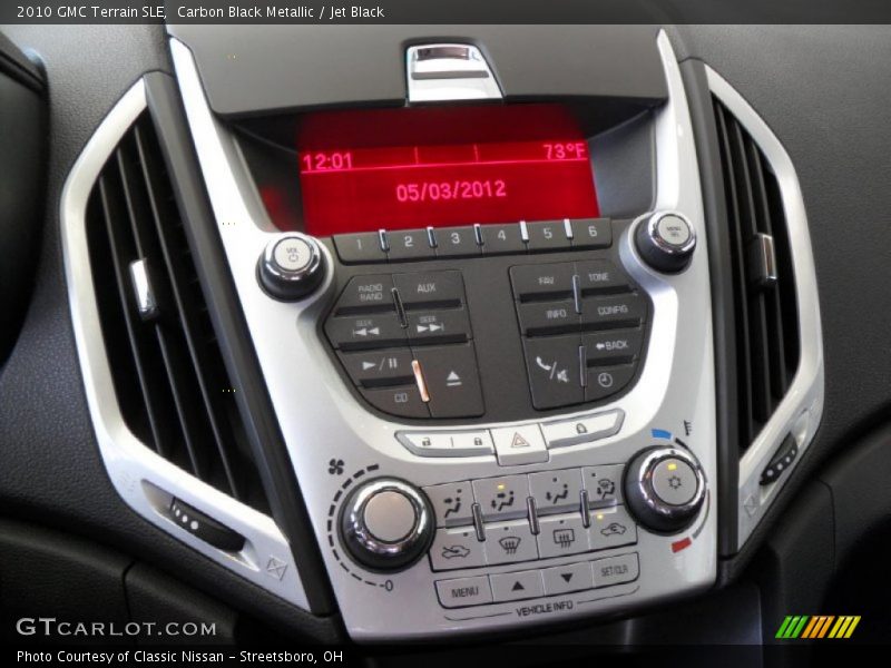 Carbon Black Metallic / Jet Black 2010 GMC Terrain SLE