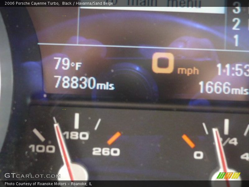 Black / Havanna/Sand Beige 2006 Porsche Cayenne Turbo