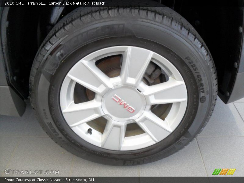 Carbon Black Metallic / Jet Black 2010 GMC Terrain SLE