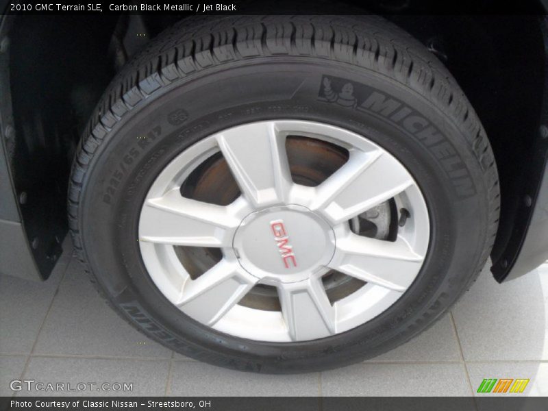Carbon Black Metallic / Jet Black 2010 GMC Terrain SLE