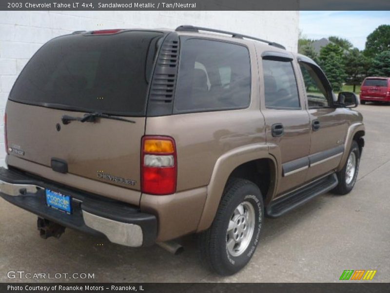 Sandalwood Metallic / Tan/Neutral 2003 Chevrolet Tahoe LT 4x4