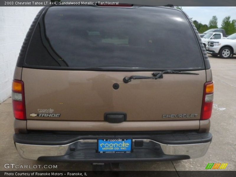 Sandalwood Metallic / Tan/Neutral 2003 Chevrolet Tahoe LT 4x4