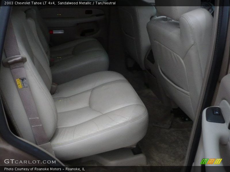 Sandalwood Metallic / Tan/Neutral 2003 Chevrolet Tahoe LT 4x4