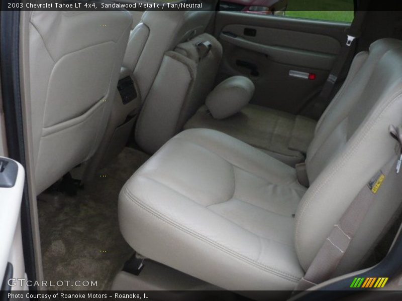 Sandalwood Metallic / Tan/Neutral 2003 Chevrolet Tahoe LT 4x4