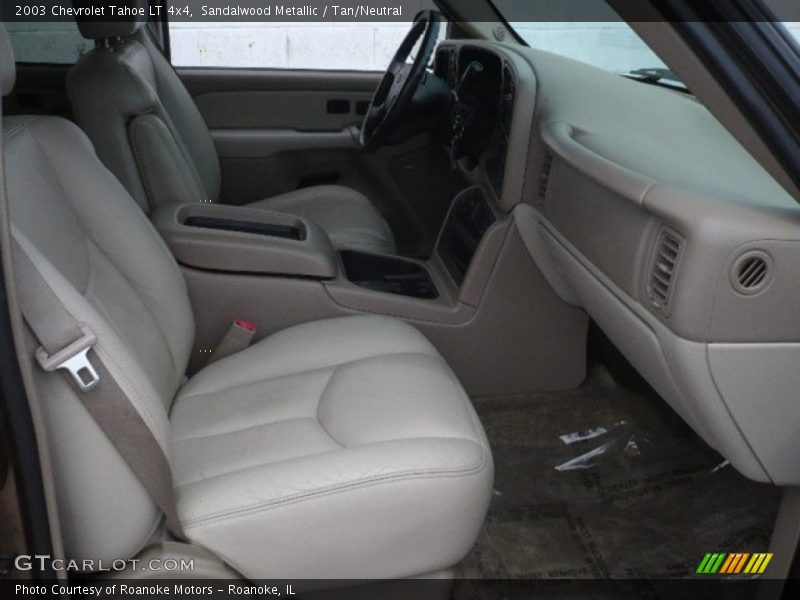 Sandalwood Metallic / Tan/Neutral 2003 Chevrolet Tahoe LT 4x4