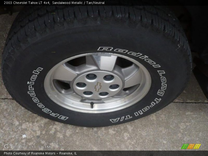 Sandalwood Metallic / Tan/Neutral 2003 Chevrolet Tahoe LT 4x4