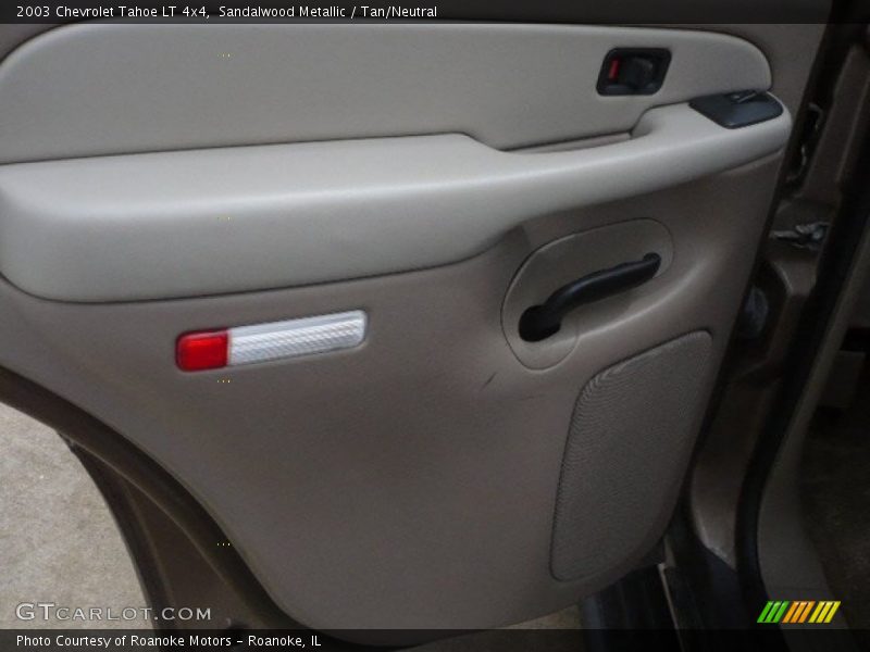 Sandalwood Metallic / Tan/Neutral 2003 Chevrolet Tahoe LT 4x4