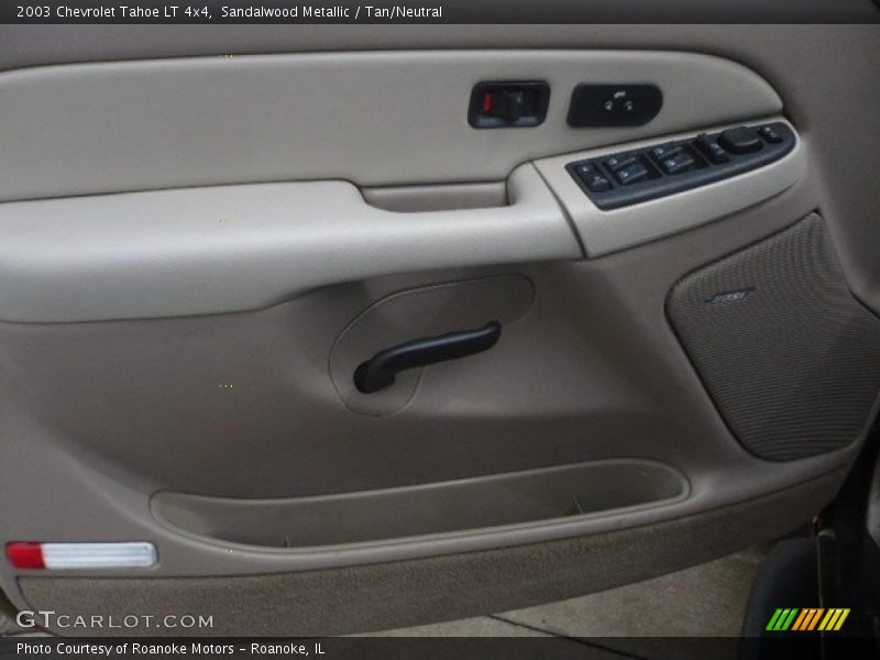 Sandalwood Metallic / Tan/Neutral 2003 Chevrolet Tahoe LT 4x4
