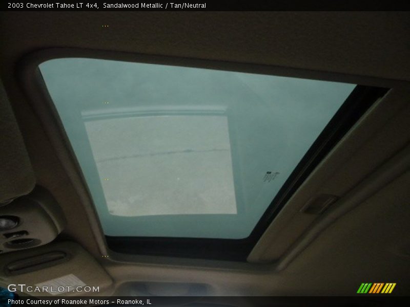 Sandalwood Metallic / Tan/Neutral 2003 Chevrolet Tahoe LT 4x4