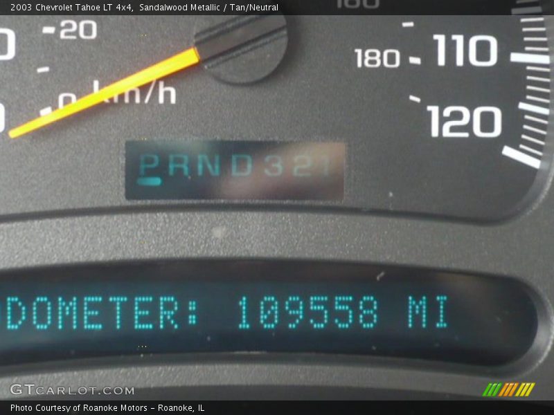 Sandalwood Metallic / Tan/Neutral 2003 Chevrolet Tahoe LT 4x4